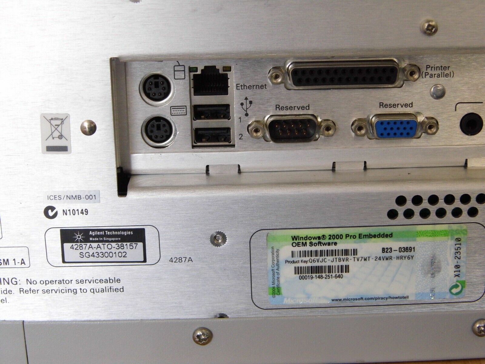 Agilent / HP 4287A 1 MHz to 3 GHz RF LCR Meter Agilent / HP 4287A 1 MHz to 3 GHz RF LCR Meter